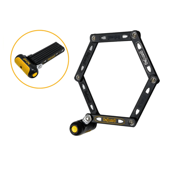 OnGuard Revolver 8128 Bicycle Bike Link Plate Key Lock 79CM LENGTH